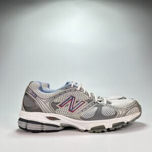 New Balance 940 v2 Gray Silver Low Top Running Shoes WR940WB Women's Size 9.5